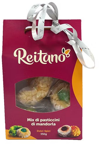 Ciastka Mix di pasticcini di mandorla 350g - Reitano