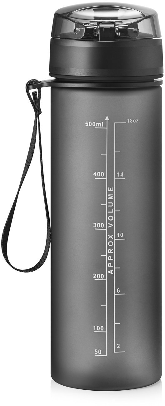 Butelka na wodę Czarna 500ml MEACTIVE