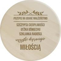 Deska do krojenia Koszulkowy do serwowania drewniana