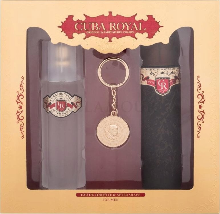 Alkotest SET CUBA ORIGINAL Men Royal EDT spray 100ml + AFTER SHAVE LOTION 100ml