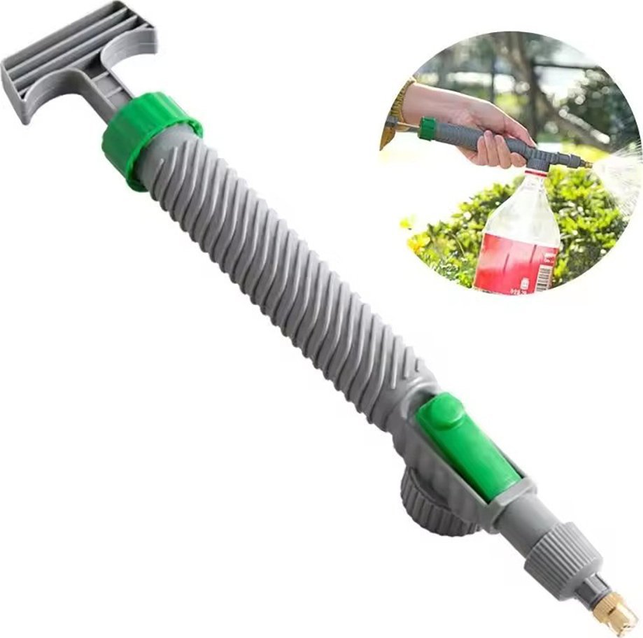 Ręczny opryskiwacz ciśnieniowy do butelek PET z regulacją strumienia