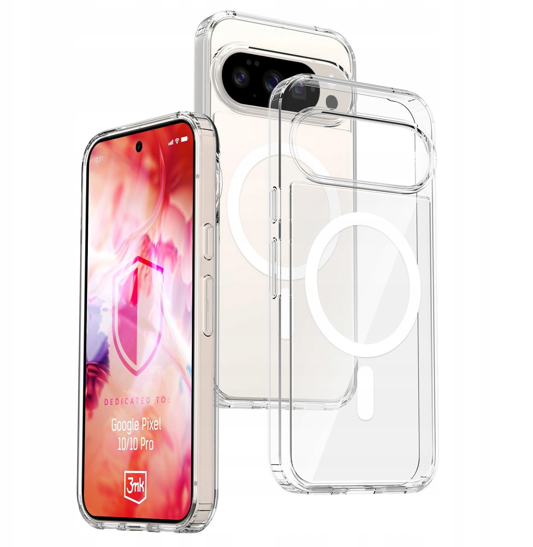 Etui 3MK Armor MagCase do Google Pixel 10/Google Pixel 10 Pro
