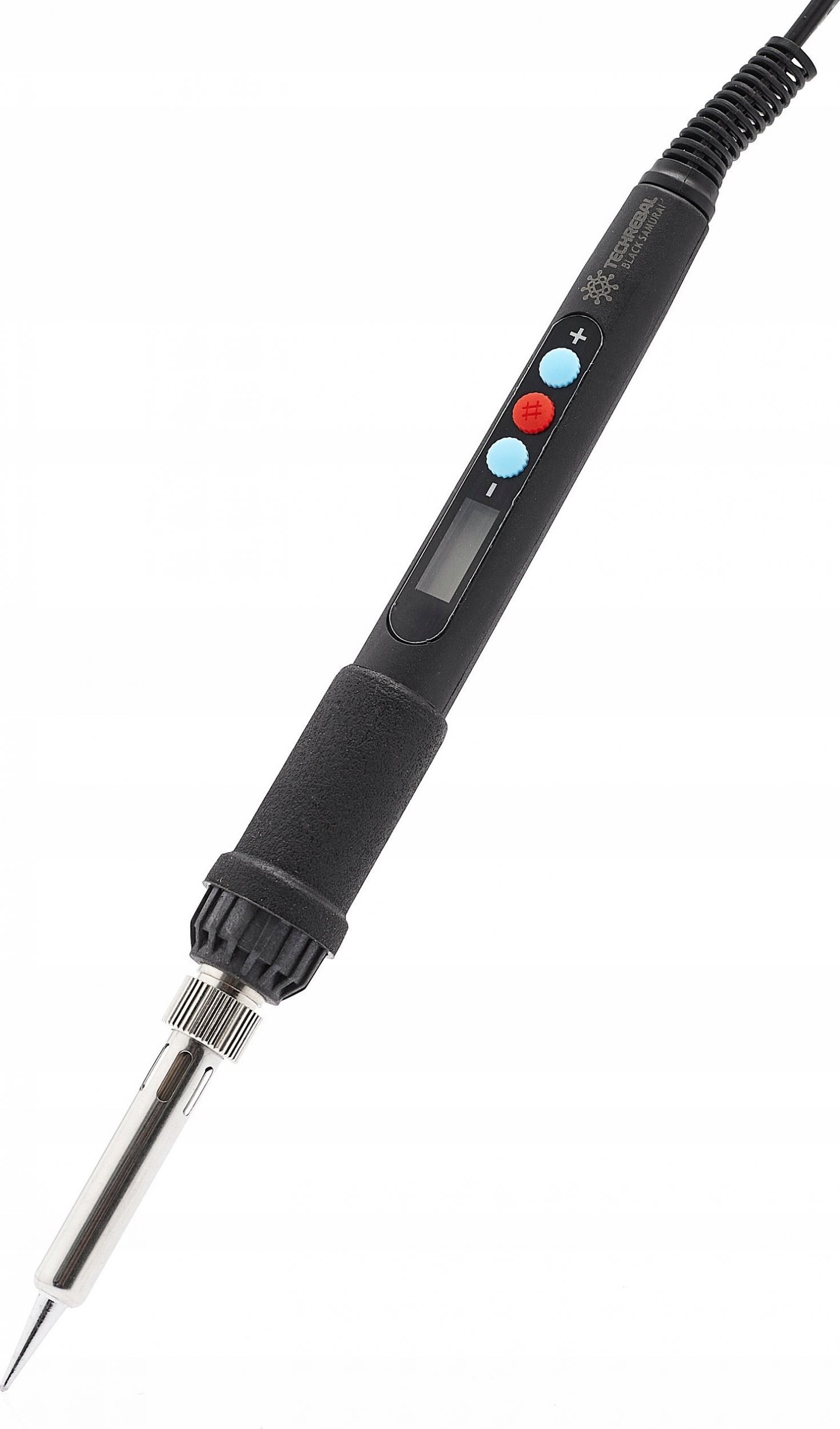 Techrebal LUTOWNICA PRECYZYJNA MOCNA KOLBOWA LCD UCHWYT CYNA