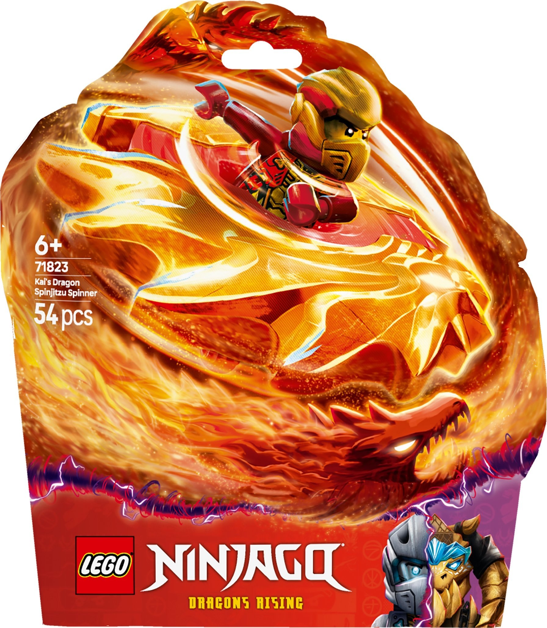 Ninjago Smoczy spinner Spinjitzu Kaia (71823)