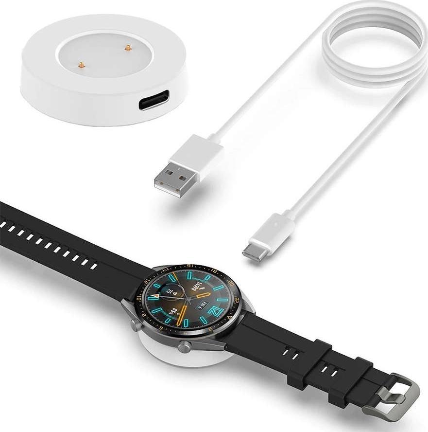 Alogy Alogy Ładowarka do zegarka stacja dokująca do Huawei Watch GT / GT2 Biała uniwersalny