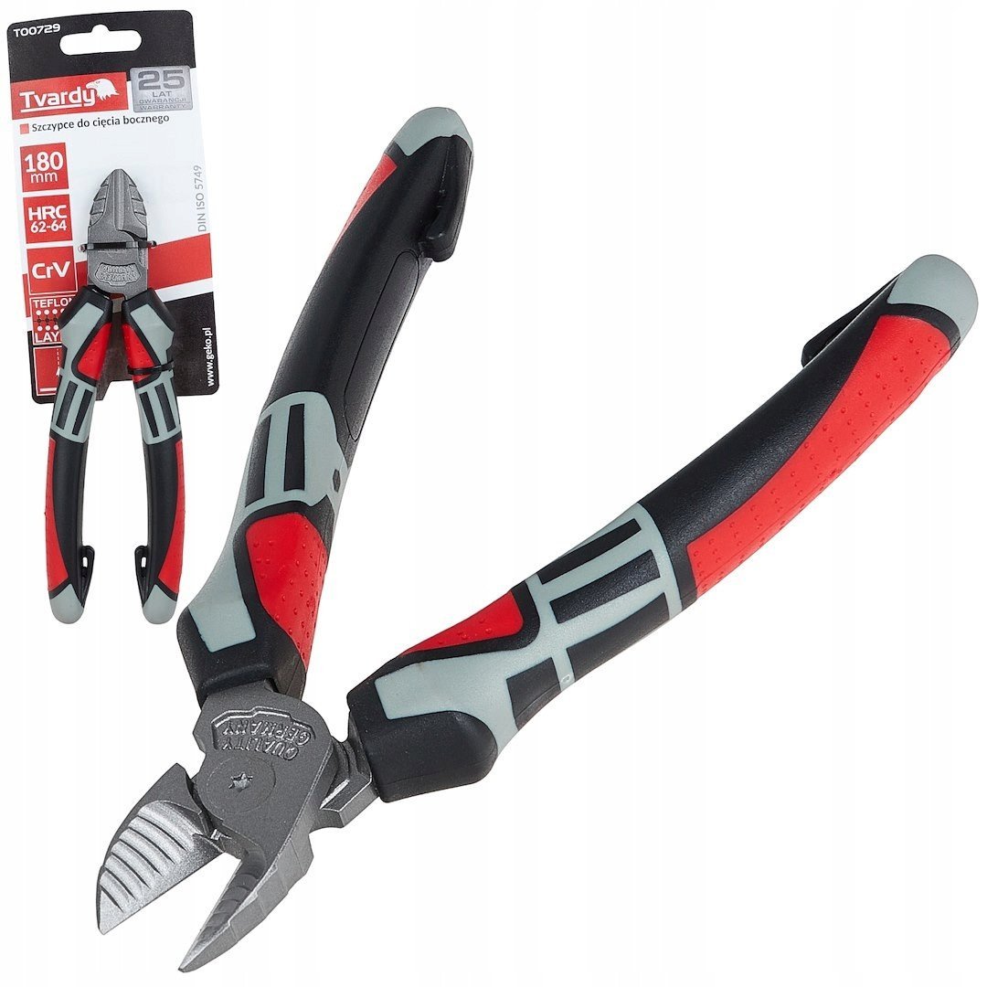 Szczypce do cięcia bocznego 180mm CrV (6/60)