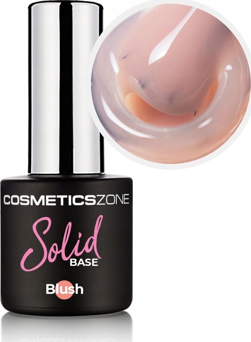 Cosmetics Zone Baza hybrydowa budująca brzoskwiniowa Solid Base Blush 7ml