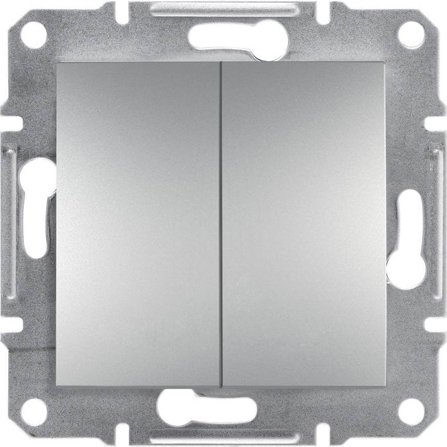 Schneider Electric Łącznik świecznikowy Asfora bez ramki aluminium (EPH0300161)