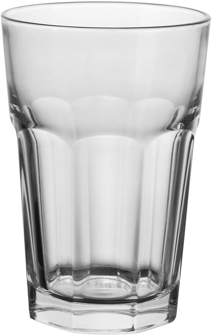 Szklanka 390 ml w prążki 68-0113