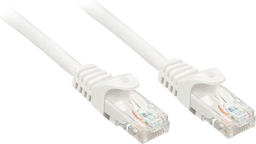 Lindy Patchcord Cat6, U/UTP, 2m, biały (48203)
