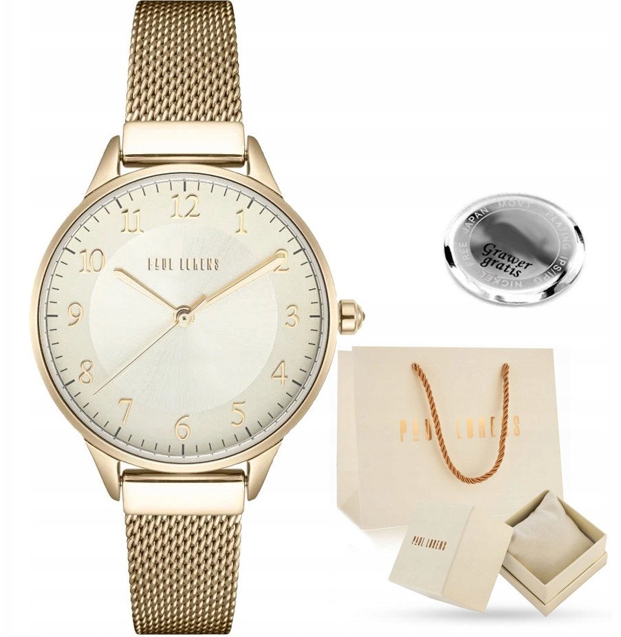 Zegarek damski Paul Lorens RAFINA-4D1 Z GRAWEREM