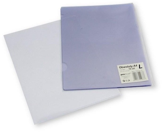 Obwoluta A4 155 mic krystaliczna 10szt