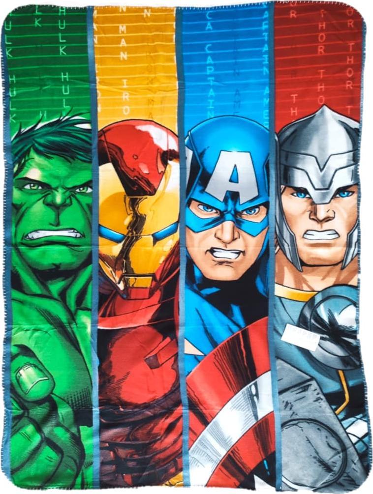 Faro Koc dziecięcy polarowy Avengers 100x140 kocyk