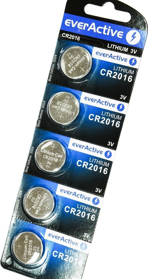 EverActive Bateria CR 2016 everAktive Litium 3V 5BL