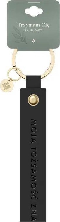Brelok skórzany pasek - Moją tożsamość
