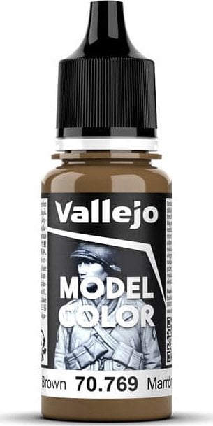 Vallejo Vallejo: 70.769 - Model Color - Mustard Brown (18 ml)