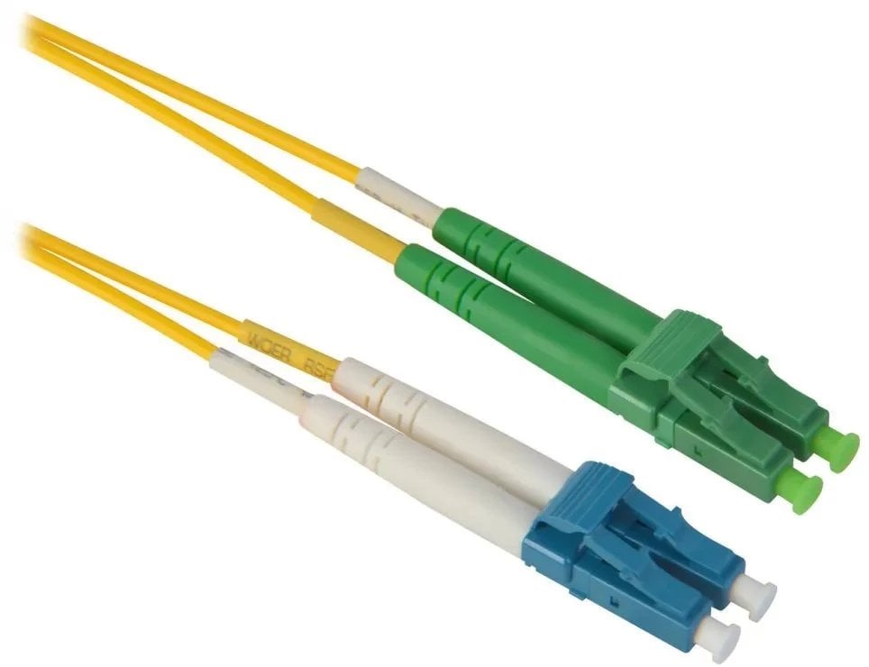 XtendLan duplexní patch kabel SM 9/125, OS2, LC(UPC)-LC(APC), LS0H, 4m