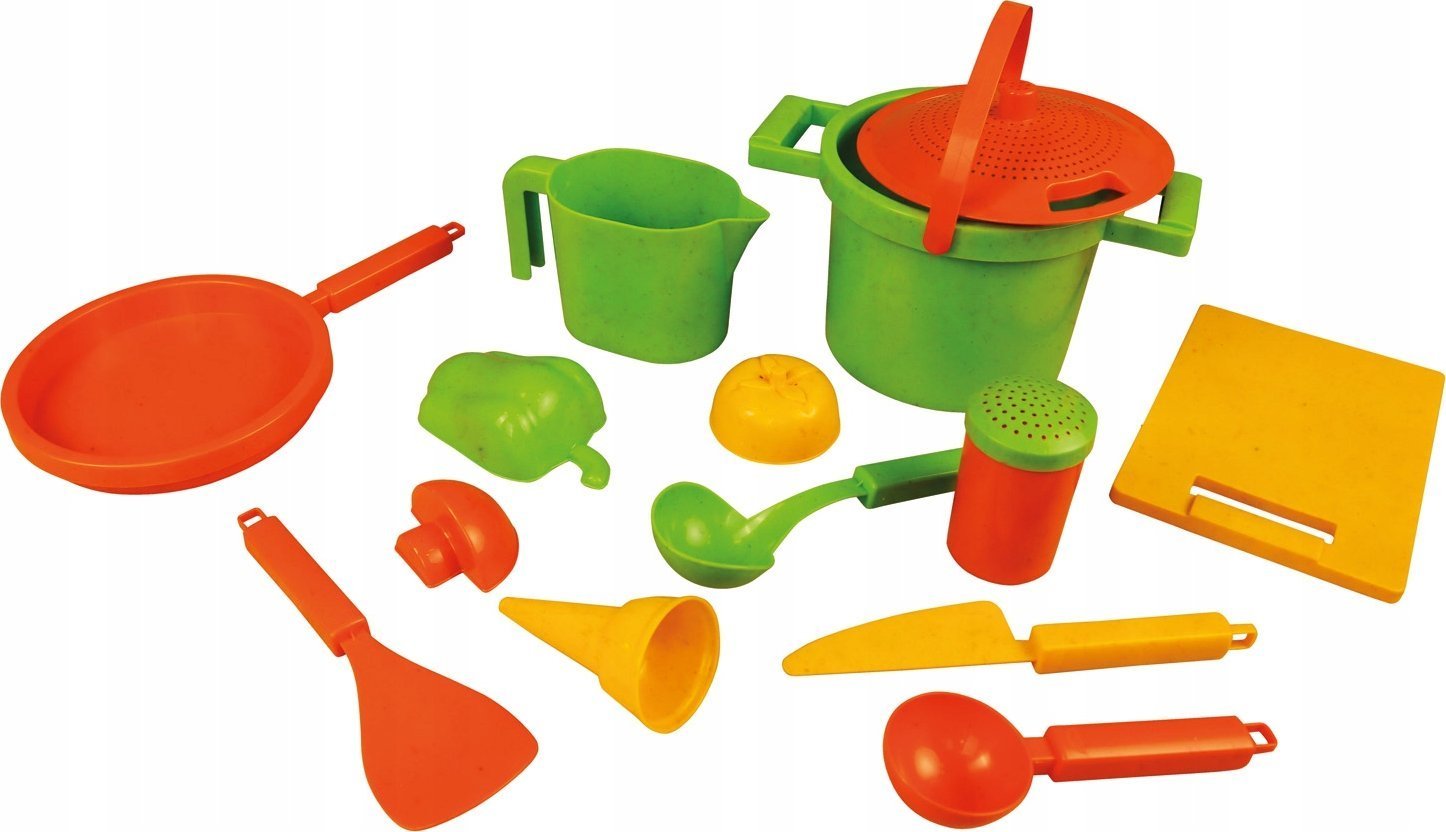 Lena LENA ECO Zestaw do piasku 14 elementów 05401