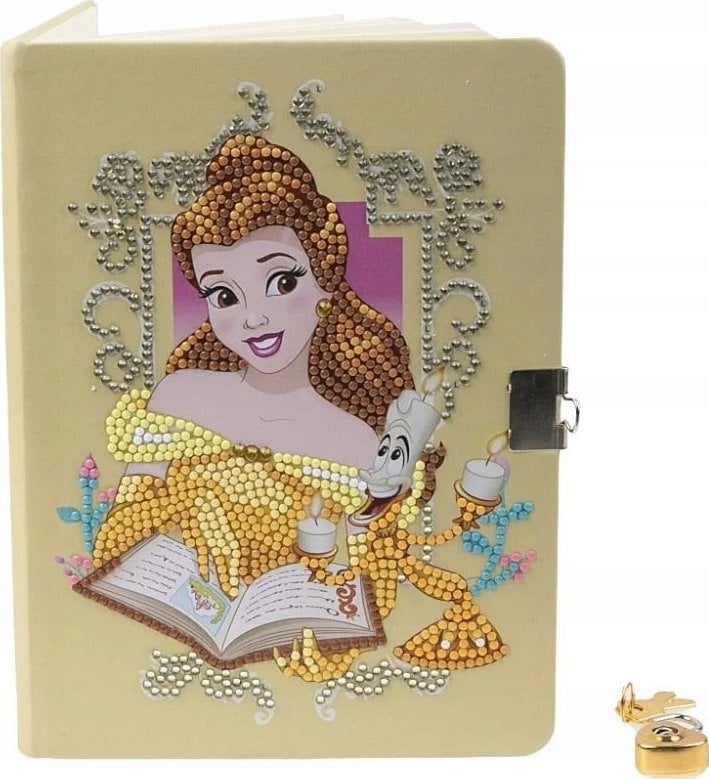 Epee Pamiętnik Crystal Art Bella Piękna i Bestia