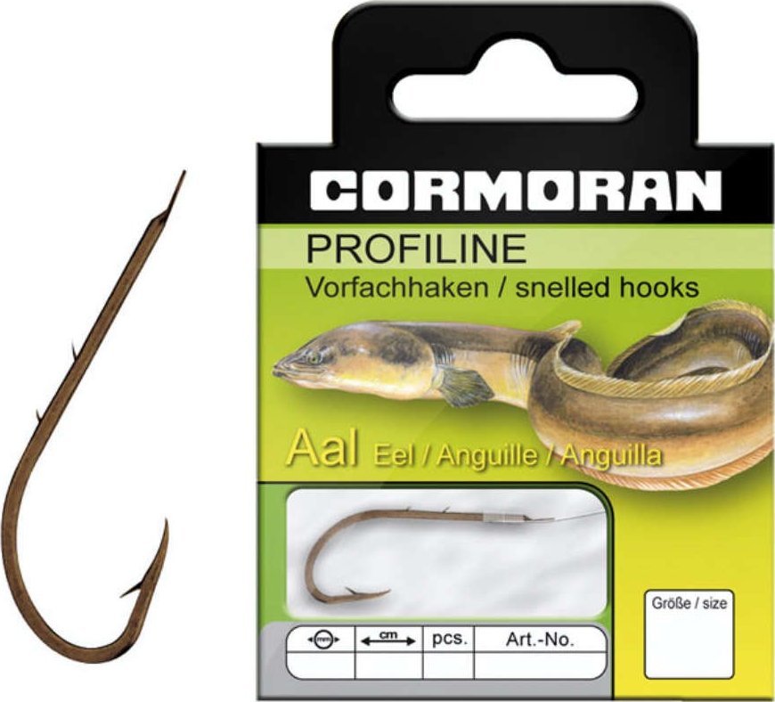 Cormoran 70-200B030-5 - CORMORAN HACZYK PROFILINE Z PRZYPONEM WĘGORZ NR.5/10szt uniwersalny