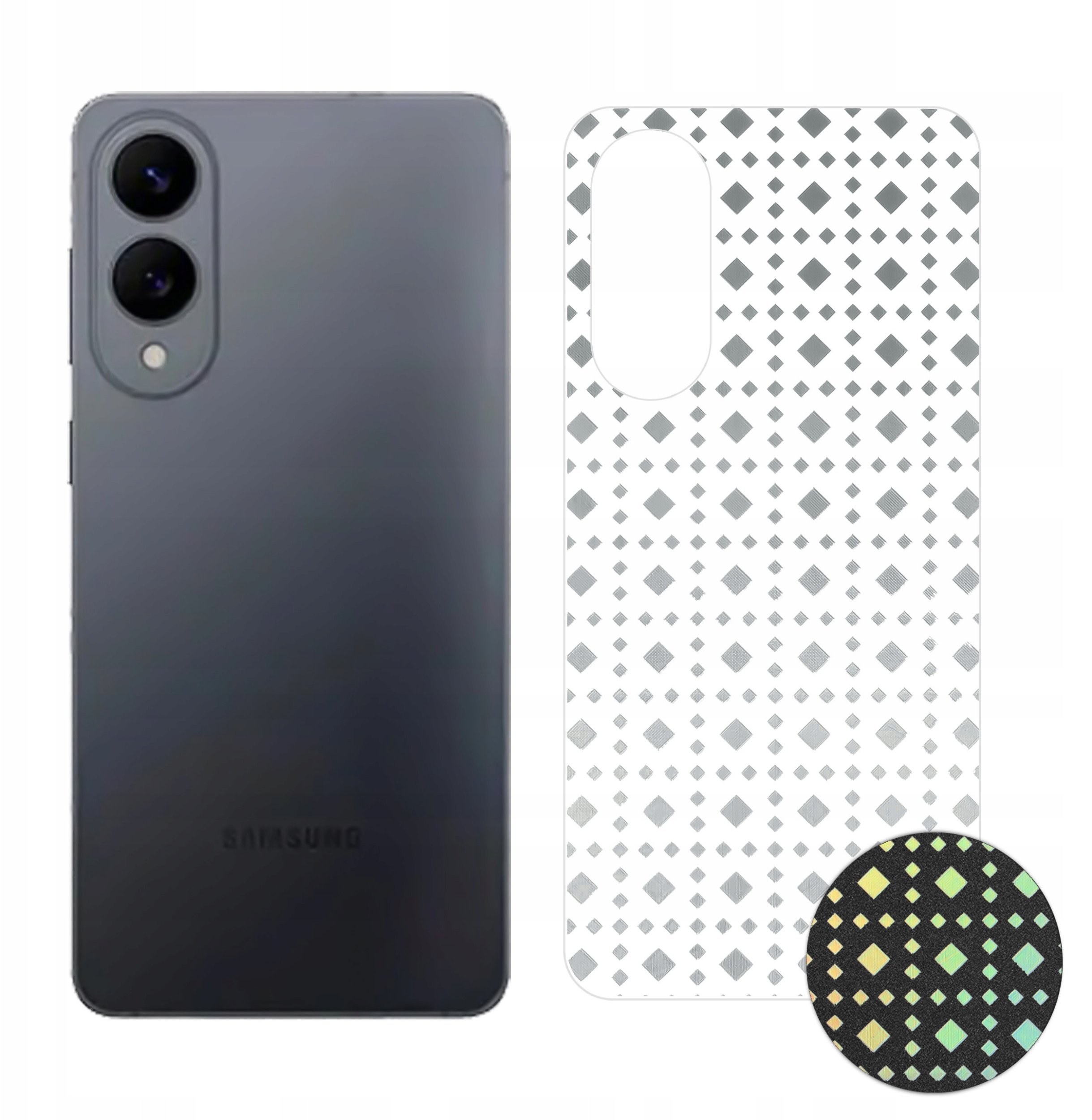 FOLIA HYDROŻELOWA OCHRONNA NA TYŁ TELEFONU WZÓR do Samsung S25 EDGE