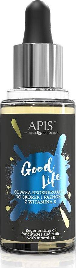 Apis Good Life Oil oliwka regenerująca do skórek i paznokci z witaminą E, 30ml