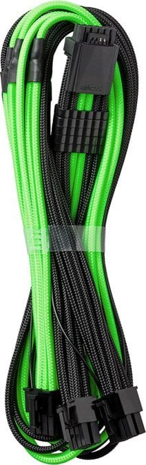 CableMod CableMod RT-Series PRO ModMesh 12VHPWR to 3x PCI-e Kabel for ASUS/Seasonic - 60cm, black/light green
