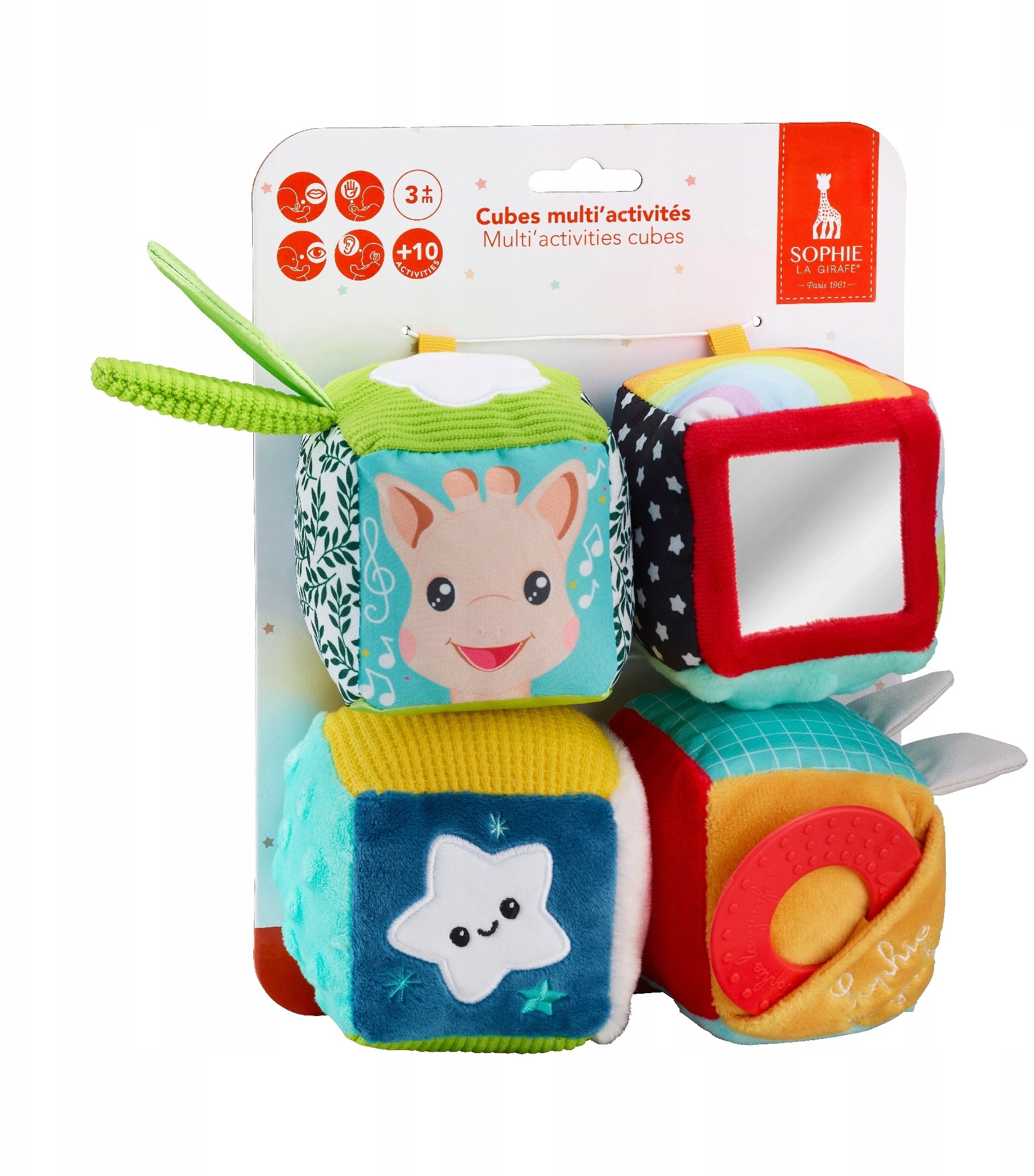 WIELOKOLOROWE KOSTKI DO ZABAWY