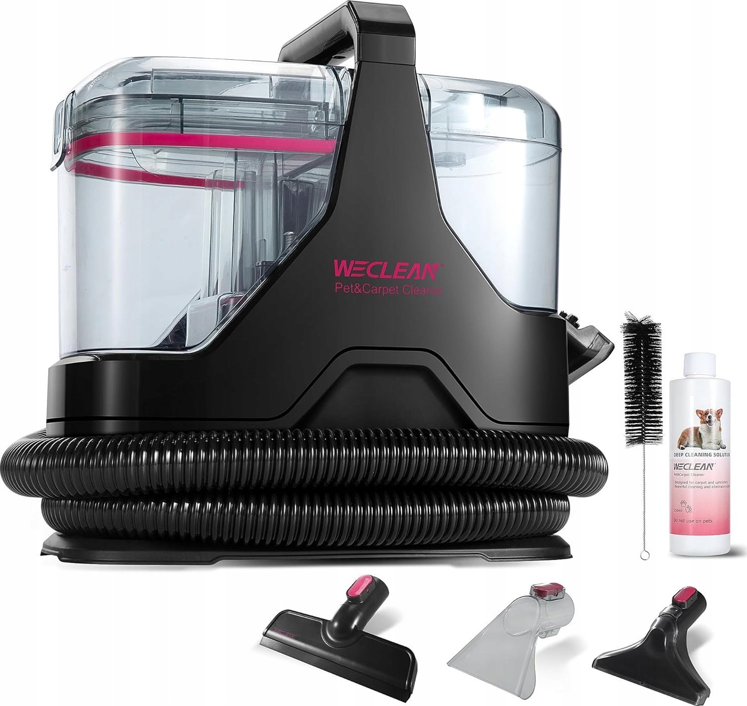 WECLEAN C3 odkurzacz na mokro do czyszczenia dywanów tapicerki aut 600 W