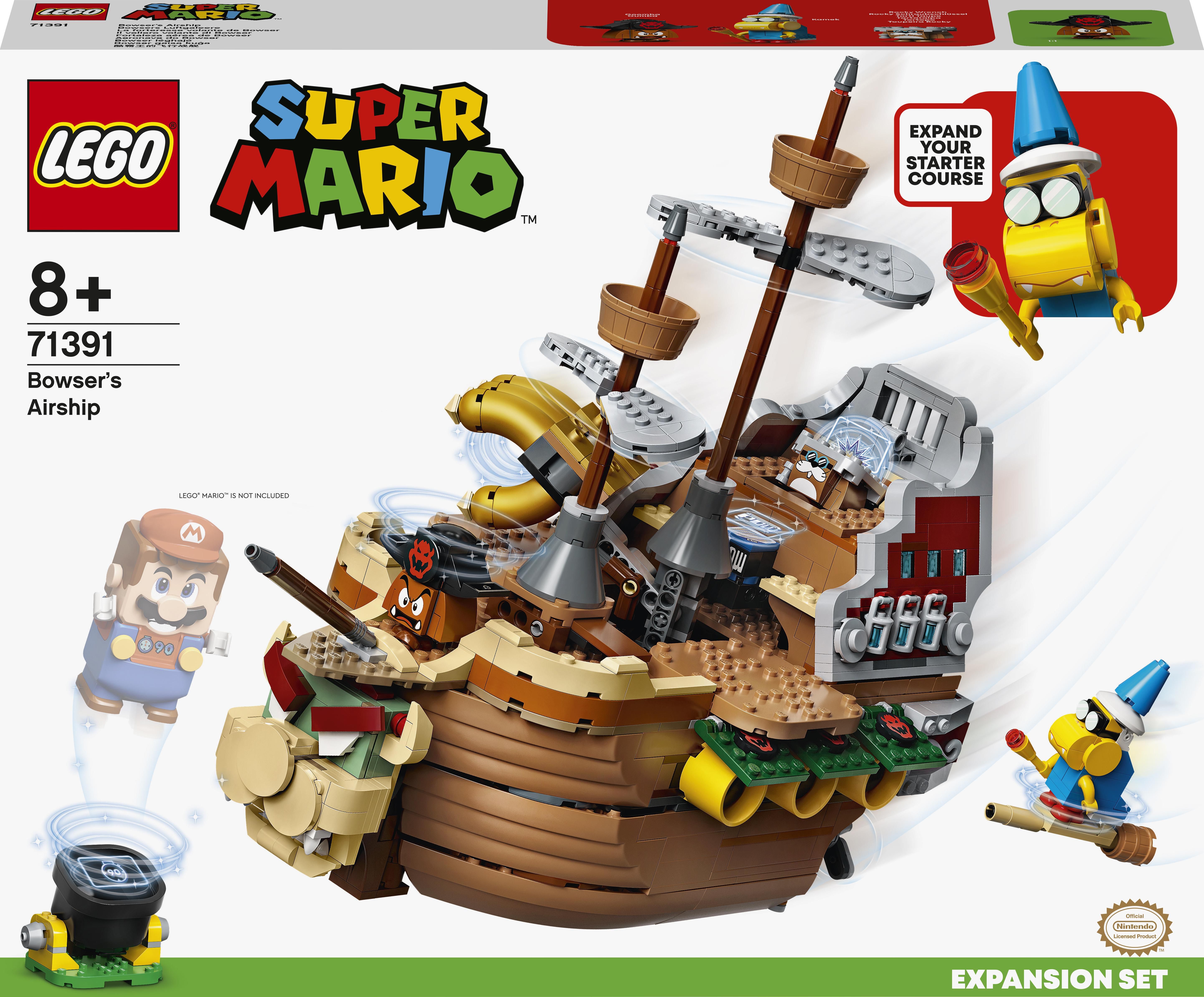 LEGO Super Mario Sterowiec Bowsera - zestaw dodatkowy (71391)