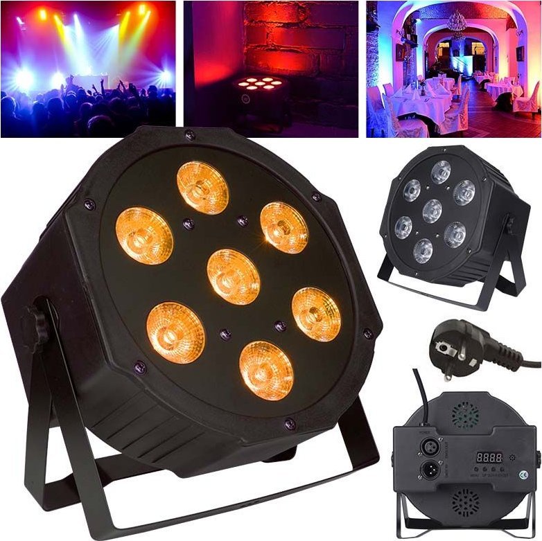 LIGHT4ME LIGHT4ME TRI PAR BASIC 7x9 reflektor oświetlacz LED