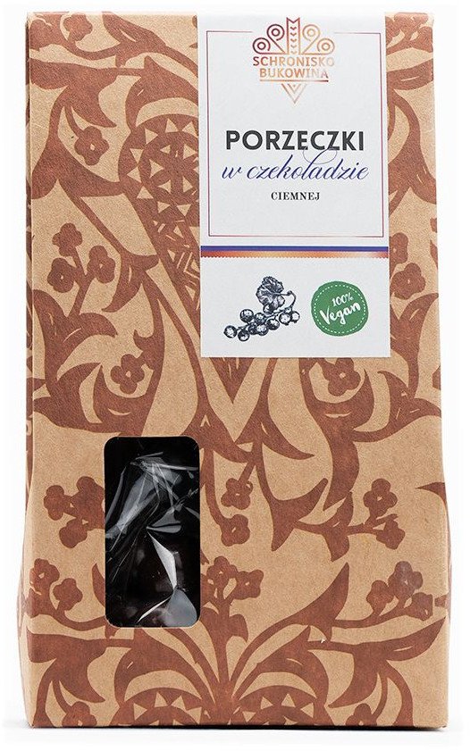 Schronisko Bukowina Porzeczki w gorzkiej czekoladzie 100g -