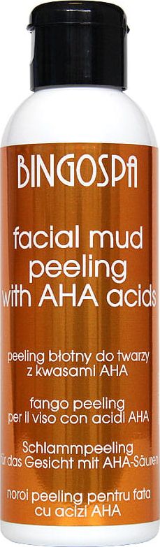 BingoSpa Peeling błotny do twarzy z kwasami owocowymi 120 g