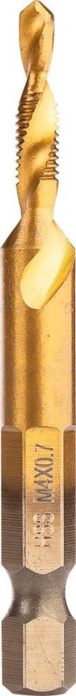 Wiertło gwintujące HSS TiN, M4x0,7 mm, Hex