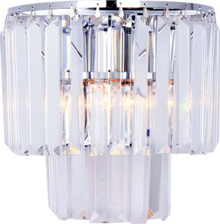 Kinkiet Zumaline Kinkiet ścienny chrom Zumaline AMEDEO 17106/2W-CHR