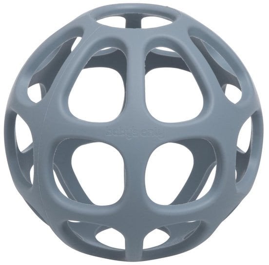 New! Baby's only silicone teether ball 0+ Grey BO-860.862.022.50