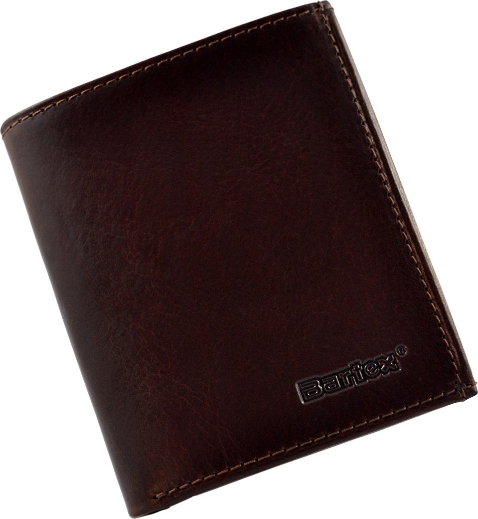 Bartex BARTEX 10201M skórzany portfel męski brąz