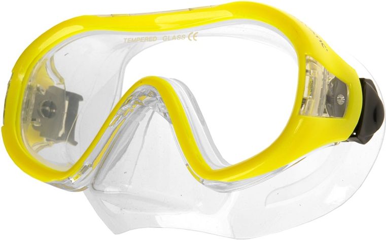 Aqua-Speed Maska do nurkowania Junior żółta