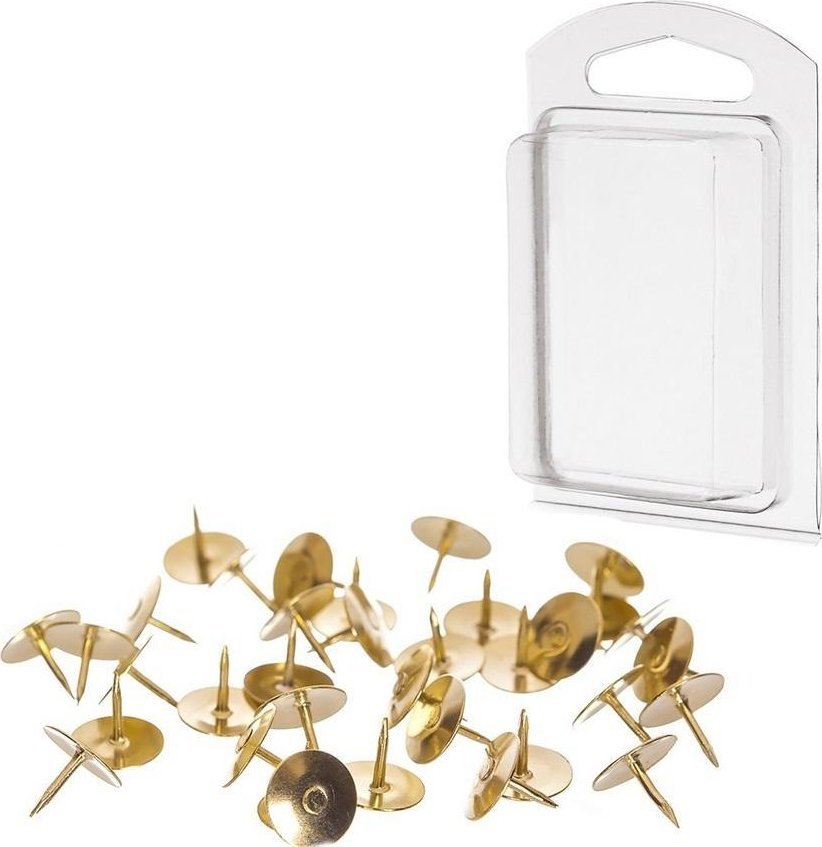 Pinezka złota standard 100szt