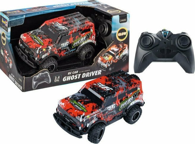 Revell *****REVELL RC Car Ghost Driver red 24683