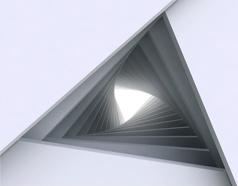 DecoNest Fototapeta - Tunel do przyszłości - 200X140