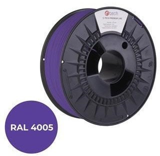 C-TECH Tisková struna (filament) PREMIUM LINE, PLA, modrofialová, RAL4005, 1,75mm, 1kg