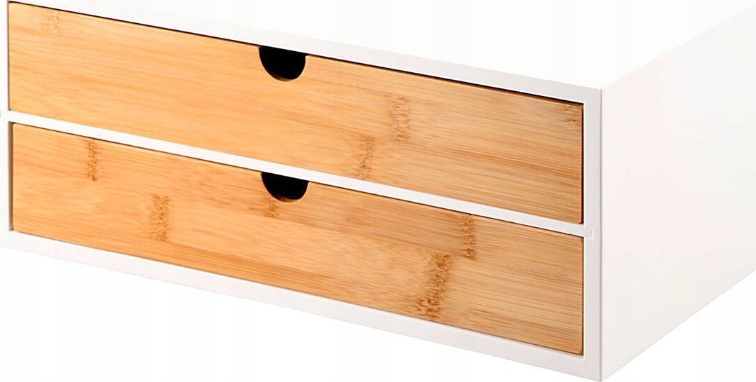 Kesper Organizer na biurko, z bambusowymi szufladami