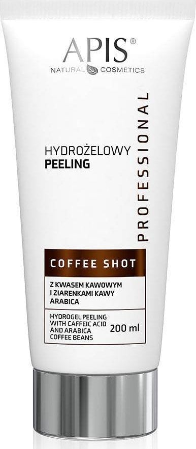Apis Apis Coffee Shot hydrożelowy peeling z kwasem kawowym i ziarenkami kawy arabica 200ml