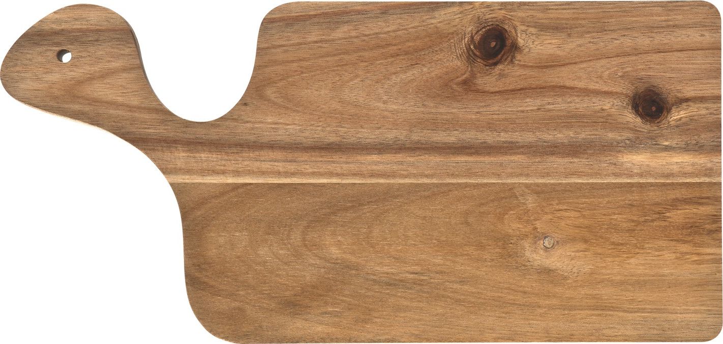 Deska do krojenia Ravi z rączką drewniana