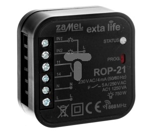 Zamel Radiowy odbiornik dopuszkowy 1-kanałowy dwukierunkowy ROP-21