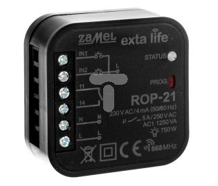 Zamel Radiowy odbiornik dopuszkowy 1-kanałowy dwukierunkowy ROP-21
