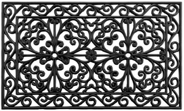 Wycieraczka gumowa, zewnętrzna, 45 x 75 cm, SINTRA