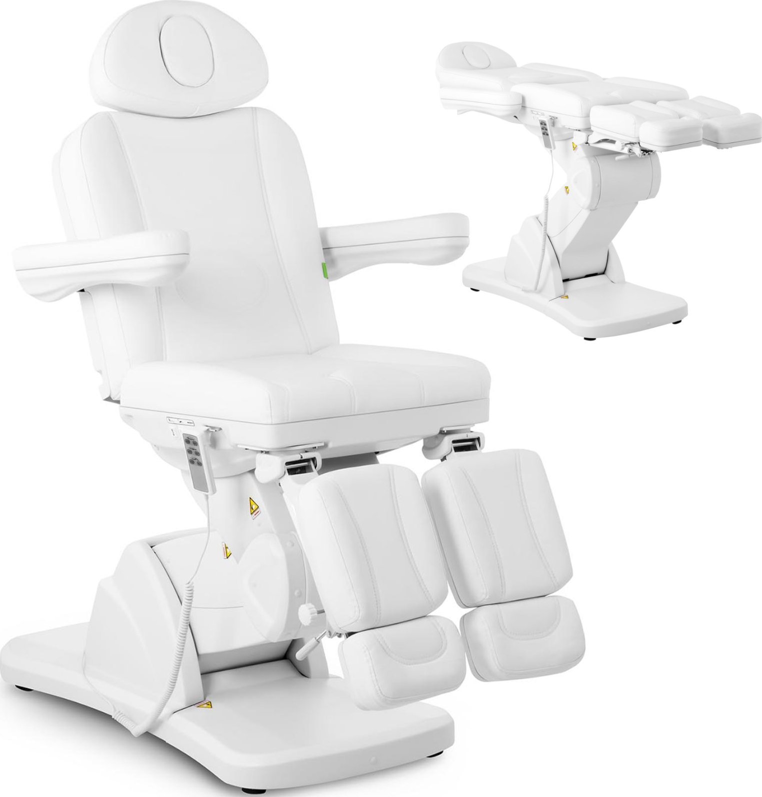 Physa Fotel kosmetyczny podologiczny do tatuażu masażu spa LA PAZ - biały Fotel kosmetyczny podologiczny do tatuażu masażu spa LA PAZ - biały