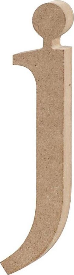 Creativ Company Litera j z MDF H: 15,5 cm